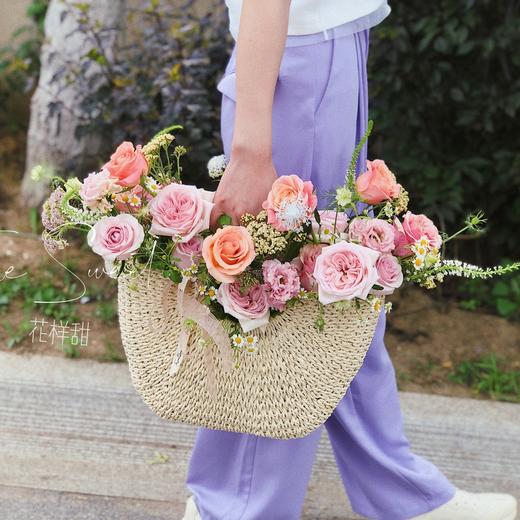   花艺 海边系列·花篮 商品图0