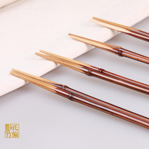 创意竹筷系列—竹意天然紫竹筷 商品图3