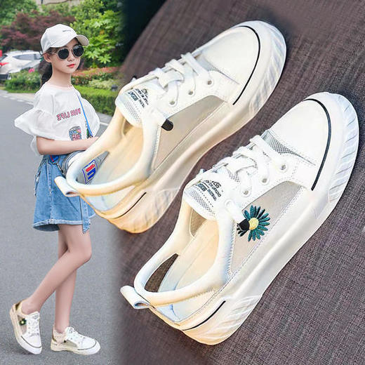 ZSM-888新款夏季小白休闲透气平底包头时装凉鞋 商品图2