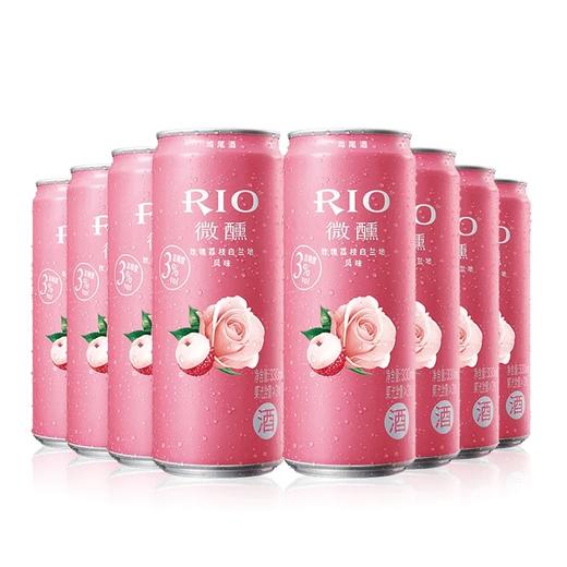 RIO微醺玫瑰荔枝口味  330ml*24罐 商品图3