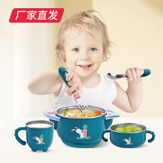 喜凯婴儿注水保温碗五件套 商品图0