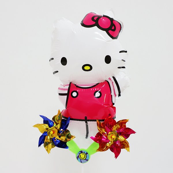 Pinwheel Balloons-Kitty 风车飘空气球 - 凯蒂猫JPY带授权招加盟代理
