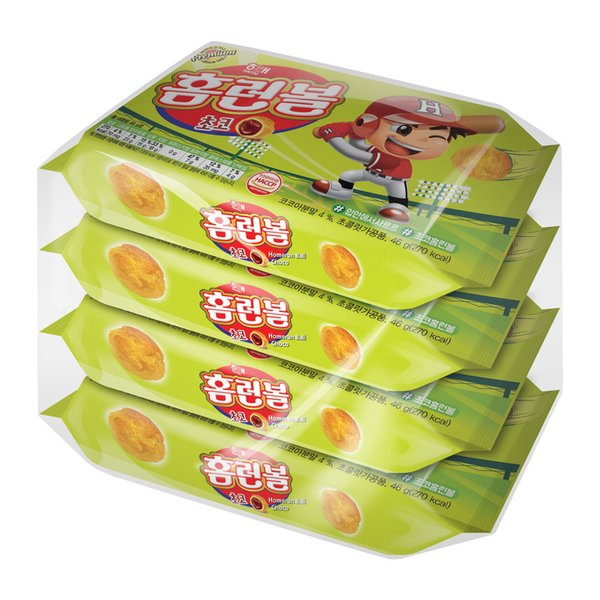 Home Run Ball Chocolate (46g4 pieces) 184g [海*太]本垒打巧JPY带授权招加盟代理