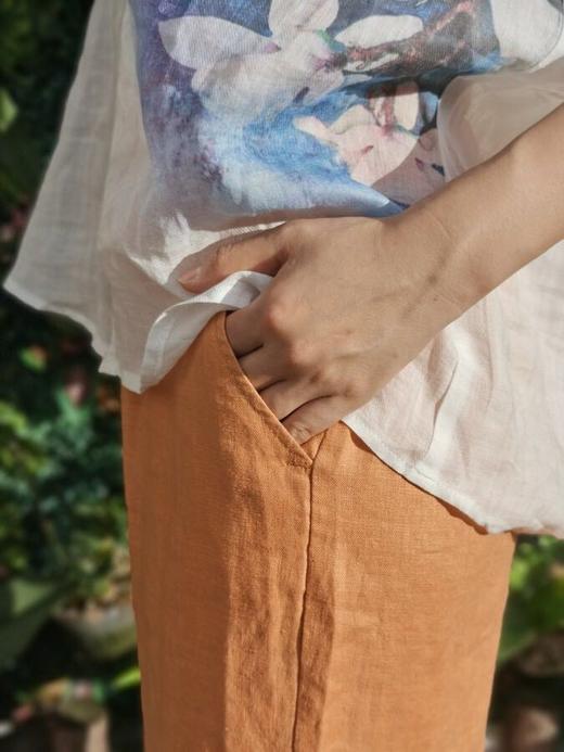 麻直筒裤88666 商品图6