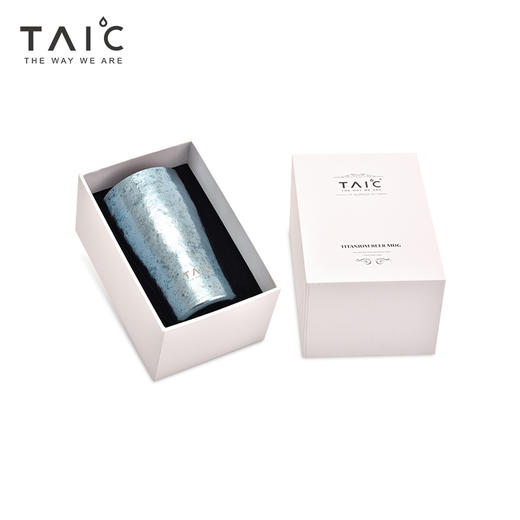 TAI°C太可    纯钛双层隔热啤酒杯 B0459-1801  450ML 商品图3