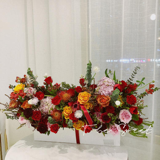   花艺 雾中情人·花盒 商品图0