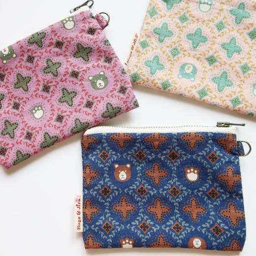 HUJI祤集kacase卡包插画小熊脚爪 商品图1