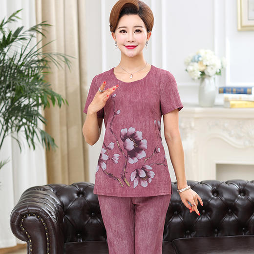 MQ-RK815夏装新款洋气时尚气质套装两件套YY 商品图2