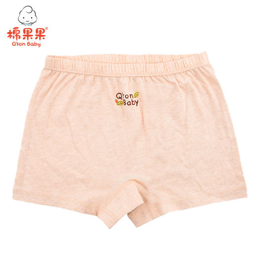 棉果果夏季新疆彩棉女童纯棉平角内裤（2条装）M225430120338 商品图1