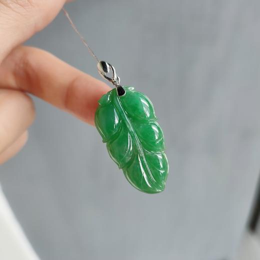 翡翠挂件（叶子） 商品图3