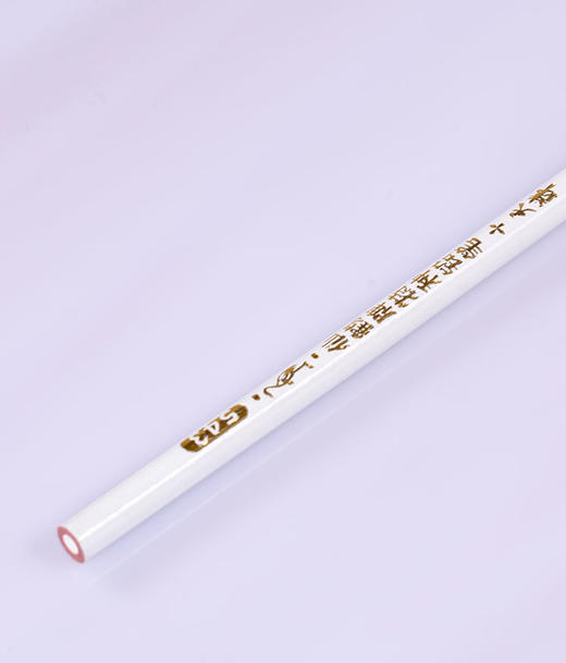 仙鹤牌白色木质蜡笔划线制衣用白色蜡笔点位笔可水洗 商品图6