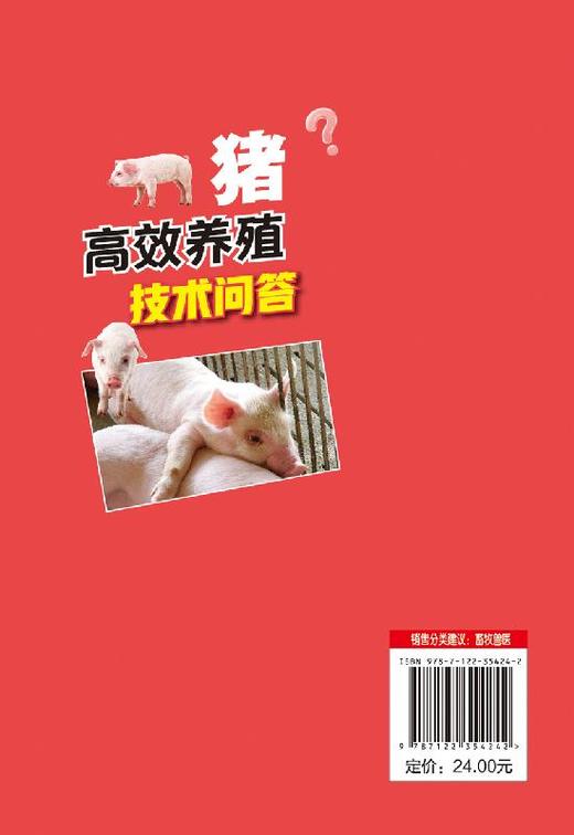 猪高i效养殖技术问答 猪场建设猪品种利用选种猪营养饲料种仔猪培育生长肥育猪饲养管理猪群保健防疫猪场经营管理 农民养殖专业图书 商品图1