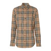 【一】BURBERRY 巴宝莉 女士领尖扣衣领 Vintage 格纹棉质长袖衬衫 8022284 A7028 商品缩略图1