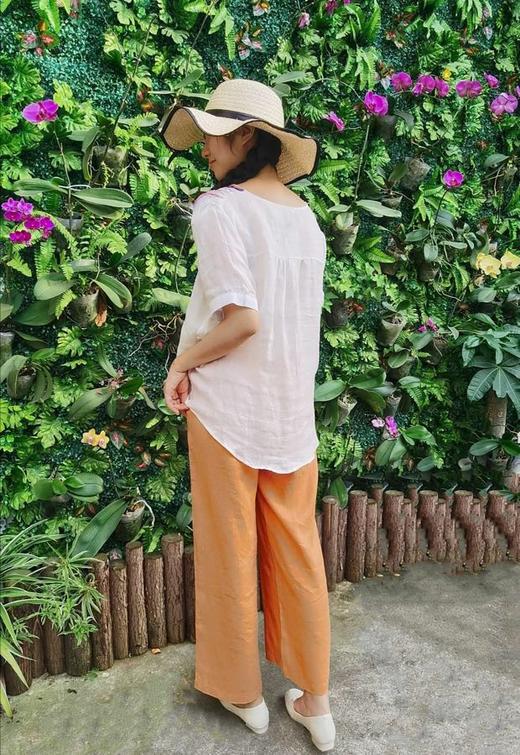 麻直筒裤88666 商品图4