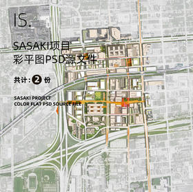 Sasaki平面图PSD+参考素材