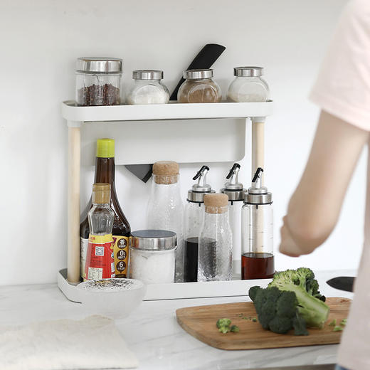厨房 落地式多层调料架 台面置物架 商品图2