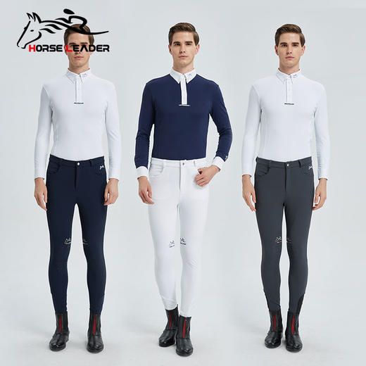 horseleader四季款成人男半硅胶马裤-MKH8105 商品图1