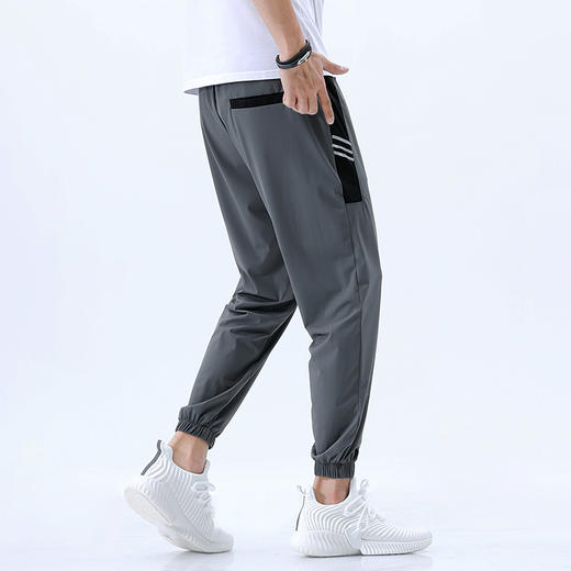 【2件立减】妮律锦纶冰丝料男士冰感裤 商品图3