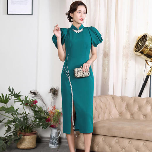 DLQ-A2530新款高贵气质礼服裙 商品图0