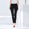 EITIE爱特爱女装夏款时尚通勤百搭纯色修身显瘦铅笔裤长裤女6105817 商品缩略图4