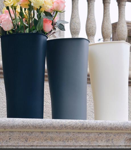 简小姐精选【超高颜值韩式摆摊花桶】高级灰/纯净白 （偏远地区不包邮） 商品图2