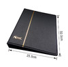 【PCCB】  标准皮革缝线活页册加金版(纸币册集邮册空册不含内页) 商品缩略图2