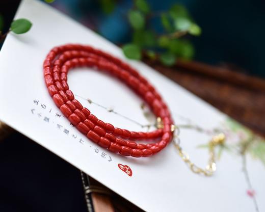 珊瑚3圈手串 商品图1