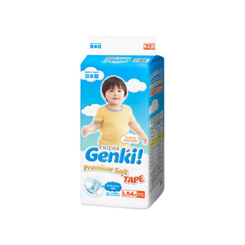 妮飘日本Genki!更祺L54纸尿裤JPY带授权招加盟代理