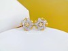 「星空」五角星黄钻耳钉0.2克拉五角星黄钻4.16克18K白金 商品缩略图0