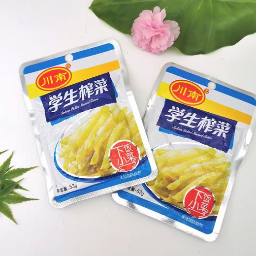 川南学生营养榨菜53g*1袋（10月份到期） 商品图0
