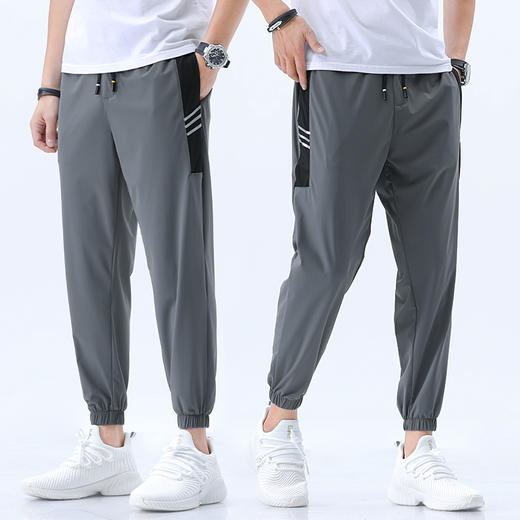 【2件立减】妮律锦纶冰丝料男士冰感裤 商品图5