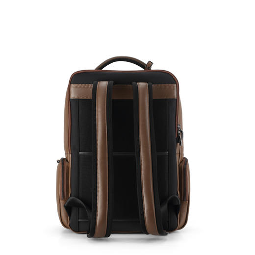 新秀丽双肩背包商务休闲牛皮革双肩包电脑包办公包 BC9*006 商品图3