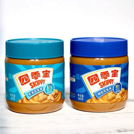 四季宝 柔滑/颗粒 花生酱 340g 商品图0