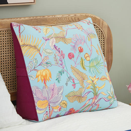 烂漫四季床头三角大靠垫护腰靠沙发三角靠床靠 商品图1