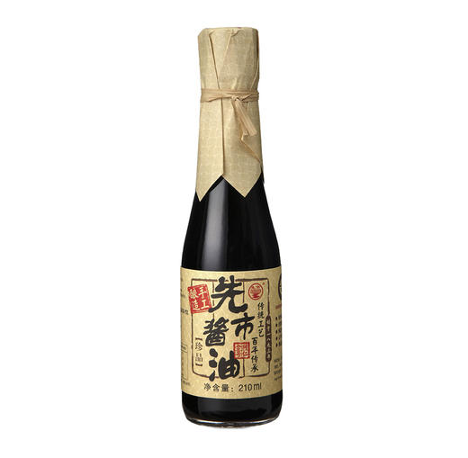 【云燕优品】先市酱油非遗古法精酿单瓶装黄豆酿造头抽特级酱油310ml 商品图3