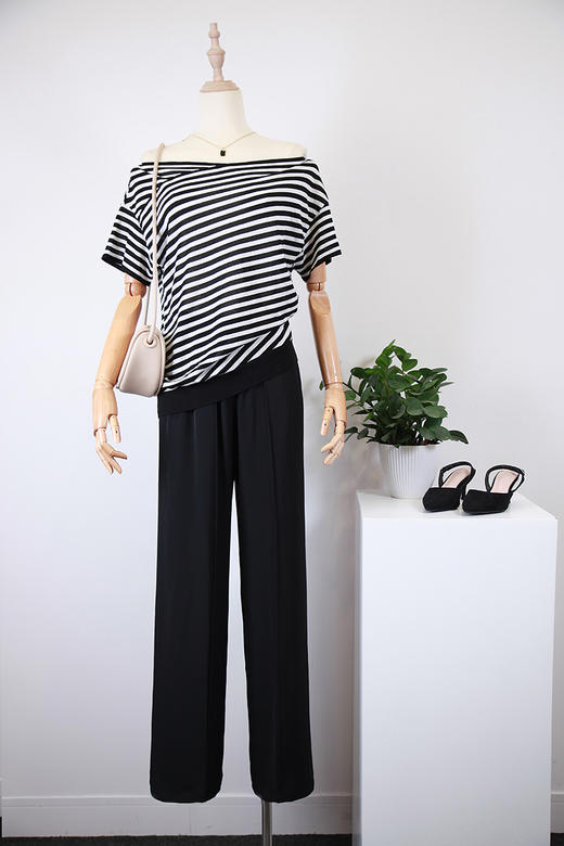 141#新版松紧腰空气裤 商品图1