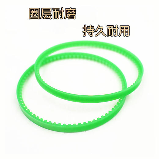 TRF1平车滚轮压脚圈 绿色塑料滚轮压脚圈 滚筒压脚皮革胶圈 商品图4