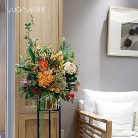 仿真花假花酒店别墅商场客厅落地大束大型现代高档轻奢装饰花摆设