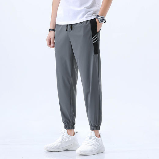 【2件立减】妮律锦纶冰丝料男士冰感裤 商品图2