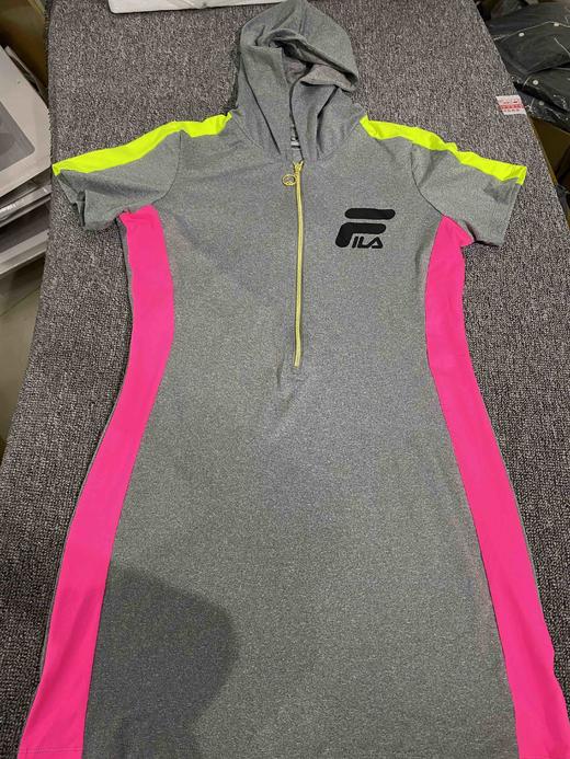 活力！Fila短袖带帽连衣裙！领先款保真 商品图5