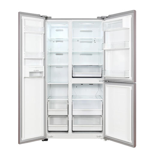 格力晶弘冰箱 对开门 变频 宽幅变温 智能WIFI BCD-500WIPDC/烟灰紫 商品图4