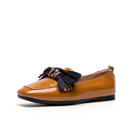 商场同款 |safiya/索菲娅春秋浅口鞋休闲蝴蝶结乐福鞋SF93111025 商品图1