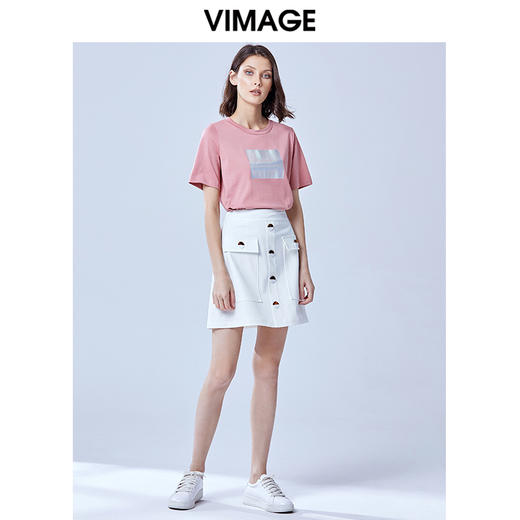 VIMAGE纬漫纪V1306922半裙 商品图1