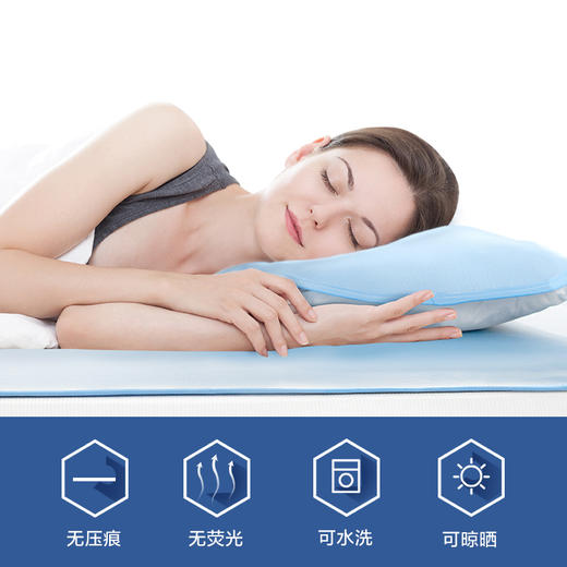 眠趣22℃云母凉席【床笠款】丨夏天裸睡神器丨透气排汗丨清凉舒适 商品图1