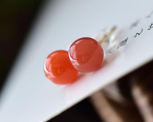 南红耳钉 商品图2