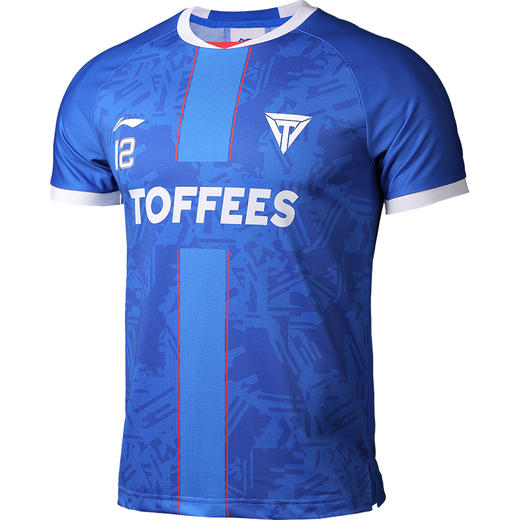 「限量」LINING李宁铁系列李铁晶蓝色纪念球服AAYQ323-1 商品图1