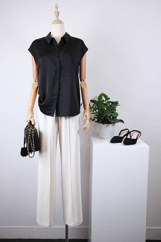 141#新版松紧腰空气裤 商品图5