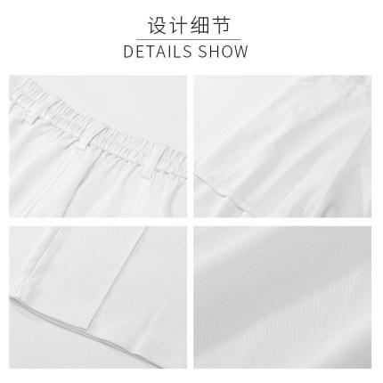 Supield素湃黑科技防污女八分裤阔腿裤夏季薄款宽松气质女裤 商品图2