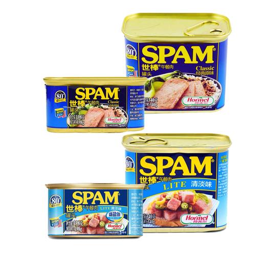 世棒 经典原味/清淡味 午餐肉 340g 商品图0