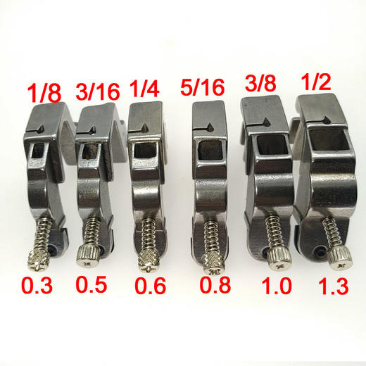 全钢压脚S537拉橡筋压脚平车起趋压脚 拉松紧带 商品图3